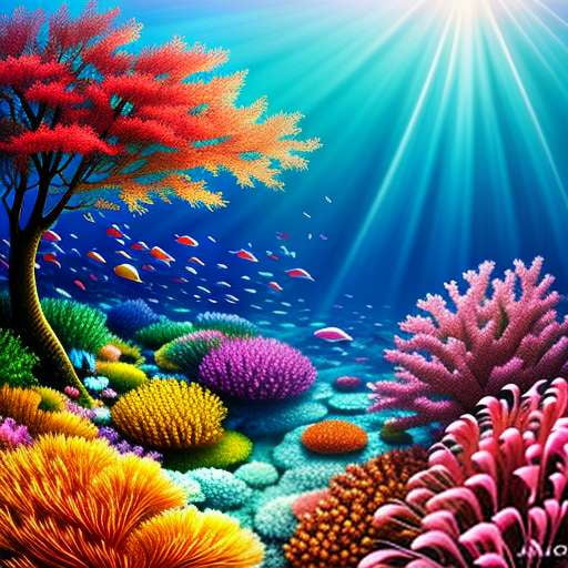 Coral Reef Midjourney Image Generator - Create Your Own Underwater Masterpiece! - Socialdraft