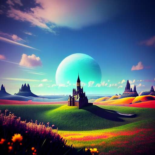 Surreal Landscape Midjourney Creation: Dreamy and Enchanting Scenes - Socialdraft