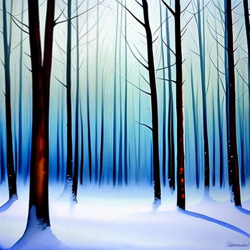 Winter Wonderland Midjourney Prompts - Create Your Own Forest Magic - Socialdraft