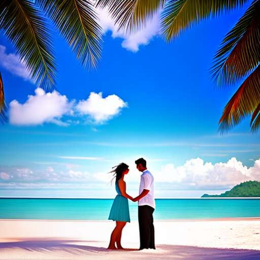 Island Paradise Romance Midjourney Prompt - Customizable Text-to-Image Model for Romantic Getaways - Socialdraft