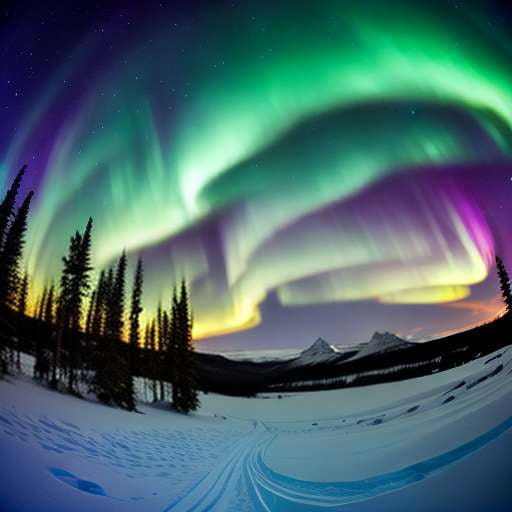 Aurora Borealis Midjourney Image Creation Prompt - Socialdraft