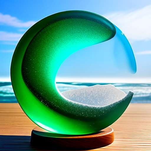 "Zodiac Sea Glass" Midjourney Prompt for Unique Astrological Art - Socialdraft