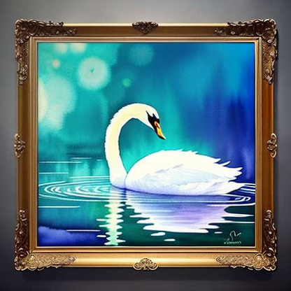 Swan Mandala Midjourney Prompt: Create Your Own Beautiful Artwork - Socialdraft