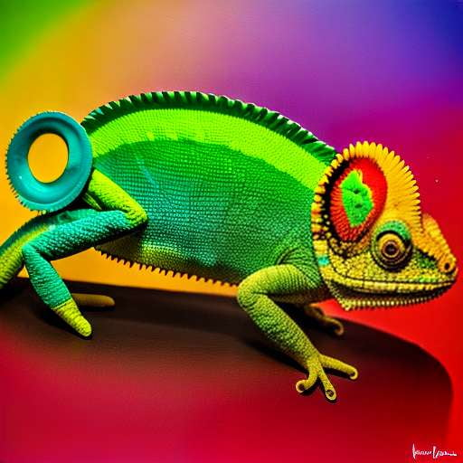 Midjourney Chameleon Portrait Prompt: Transform Your Art with Color and Texture - Socialdraft