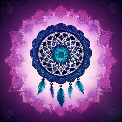 Paisley Dreamcatcher Midjourney Prompt - Unique Customizable Design - Socialdraft