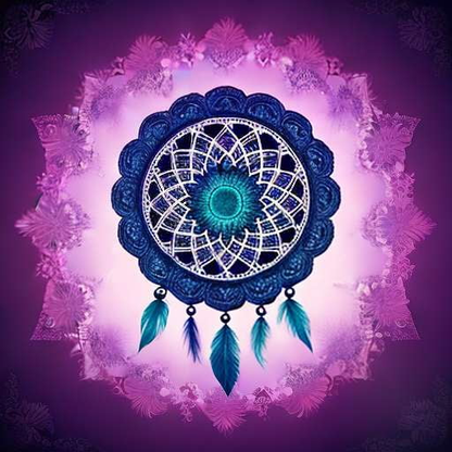 Paisley Dreamcatcher Midjourney Prompt - Unique Customizable Design - Socialdraft