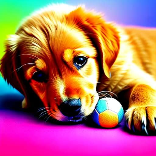 Puppy Playtime Midjourney Prompt - Customizable Text-to-Image Creation - Socialdraft