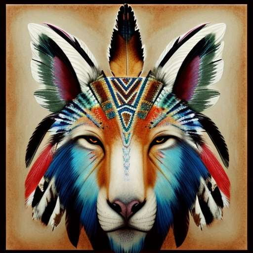 Midjourney Native American Shamanic Animals Art Prompt - Socialdraft