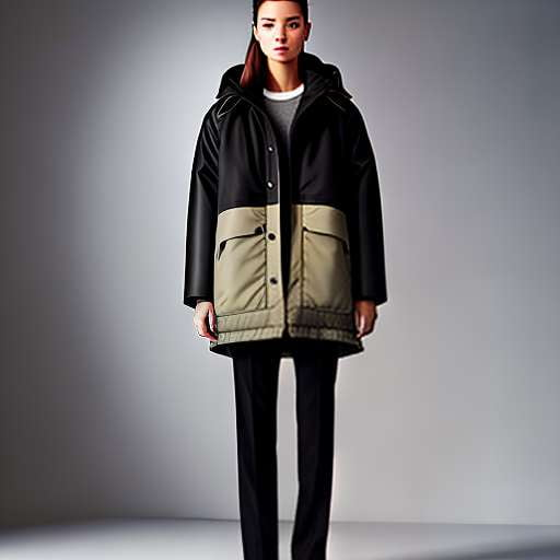 Faux Leather Trimmed Parka Midjourney Prompt - Create Your Dream Jacket Today! - Socialdraft