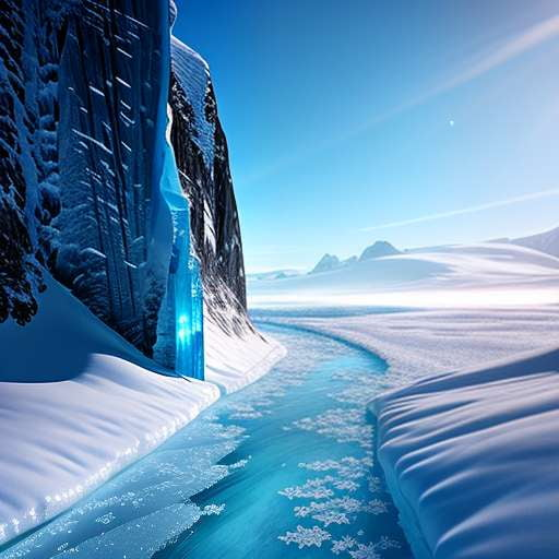 Iceberg Field Midjourney Prompts - Customizable Arctic Adventure Generator - Socialdraft