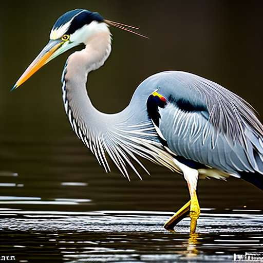 Heron in Business Attire Midjourney Prompt - A Unique Customizable Image Creation Tool - Socialdraft
