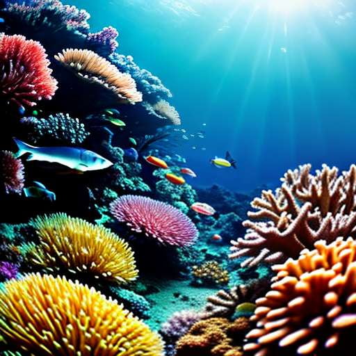 Coral Reef Diving Midjourney Prompt - Customizable Underwater Adventure - Socialdraft