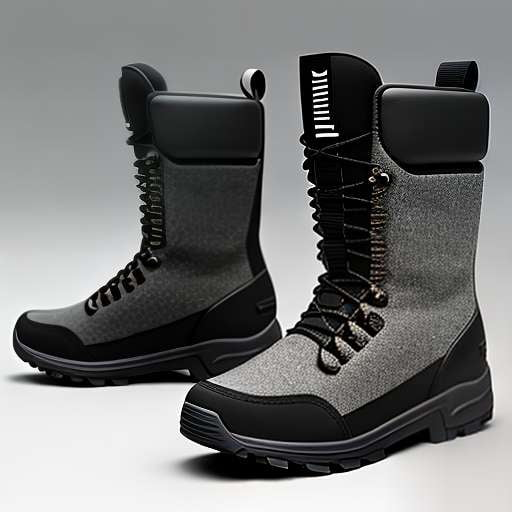 Futuristic Hiking Boots Midjourney Prompt - Customizable Image Creation - Socialdraft