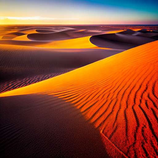 "Create Your Own Pristine Sand Dunes Landscape with Midjourney" - Socialdraft
