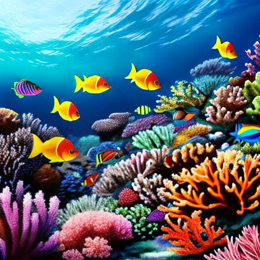 "Discover Underwater Treasures" Midjourney Prompt - Create Your Own Unique Underwater World - Socialdraft