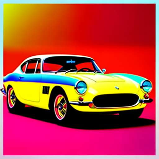 Classic Sports Car Midjourney Creation - Customizable Text-to-Image Prompts - Socialdraft