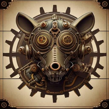 "Steampunk Animal Avatar" Midjourney Prompt for Custom Creation - Socialdraft