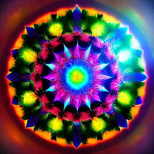 Mandala Alien Midjourney Prompt: Cosmic Creation for Mindful Coloring - Socialdraft