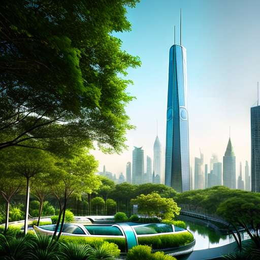 Bio-Dome City Midjourney Prompt - Create Your Vivid Eco-Futuristic Cityscape - Socialdraft
