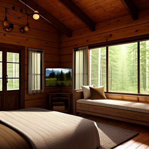 Cozy Tree Cabin Midjourney Prompt - Customizable Text-to-Image Creation - Socialdraft