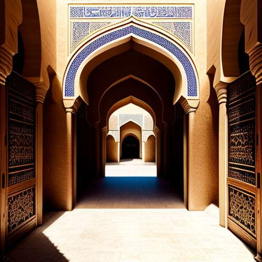 "Middle Eastern Architecture Midjourney Prompt" - Socialdraft