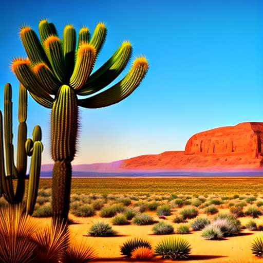 Desert Mountain Range Midjourney Prompt: Diamond Landscape - Socialdraft