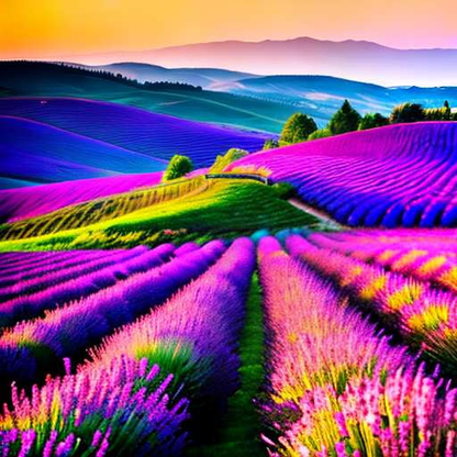 "Create Your Own Lavender Fields Painting with Midjourney's Unique Prompt" - Socialdraft