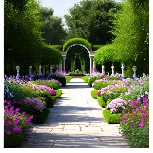 Historic Garden Midjourney Images - Customizable Prompt for Your Own Masterpiece - Socialdraft