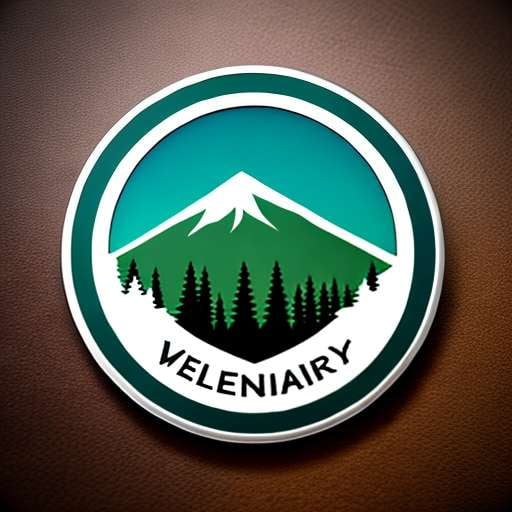Wilderness Badge Midjourney Prompt - Customizable Camping Adventure Art - Socialdraft