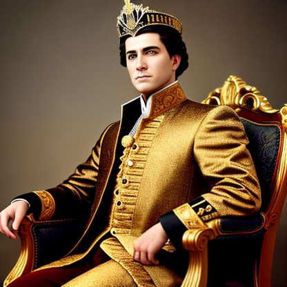 "Regal Midjourney: Create Your Own King Portrait" - Socialdraft