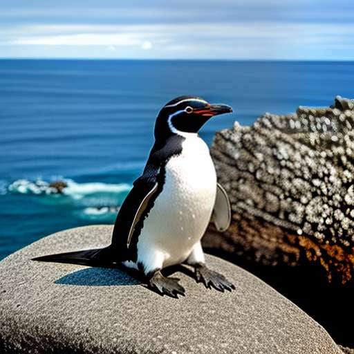 Galapagos Penguin Midjourney Prompt - Customizable Photo Prompt Generator - Socialdraft