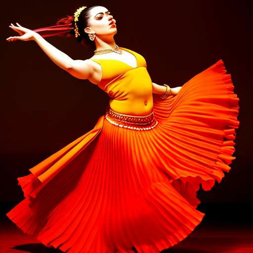 Flamenco Belly Dancing Image Midjourney Prompt: Create Your Own Masterpiece - Socialdraft