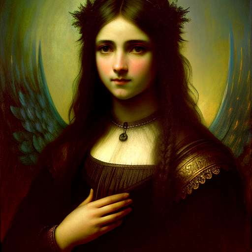 Midjourney Dark Angel Portrait Prompt for Custom Art Creation - Socialdraft
