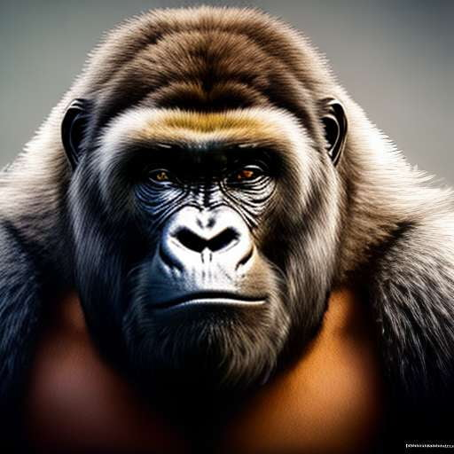 "Mighty Gorilla" Midjourney Prompt for Stunning Portrait Art - Socialdraft