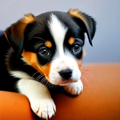Customizable Midjourney Cute Puppy Portrait Prompt - Create Your Own Adorable Pup Masterpiece - Socialdraft