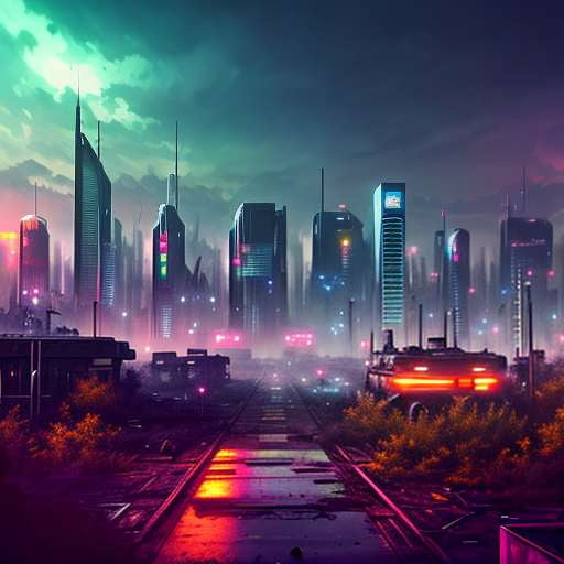 "Retro Futuristic Cityscape" Midjourney Prompt for Unique Image Generation - Socialdraft
