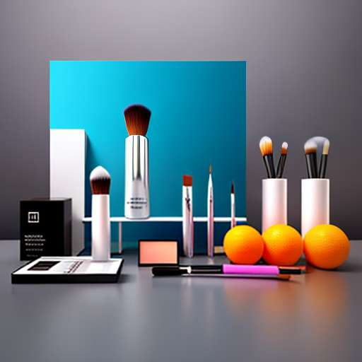 Modern Makeup & Brushes Midjourney Prompts: Create Custom Still Life Art in Style - Socialdraft