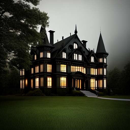 Gothic Mansion Midjourney Image Prompt for Custom Creations - Socialdraft