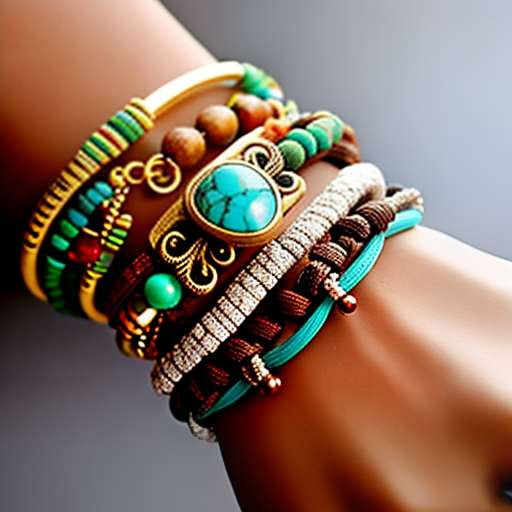 Boho Chic Handmade Bracelets Midjourney Prompts - Socialdraft