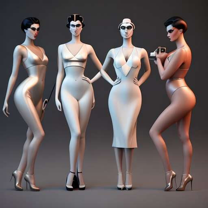 Glamorous Female Model Midjourney Prompts for Custom Creations - Socialdraft