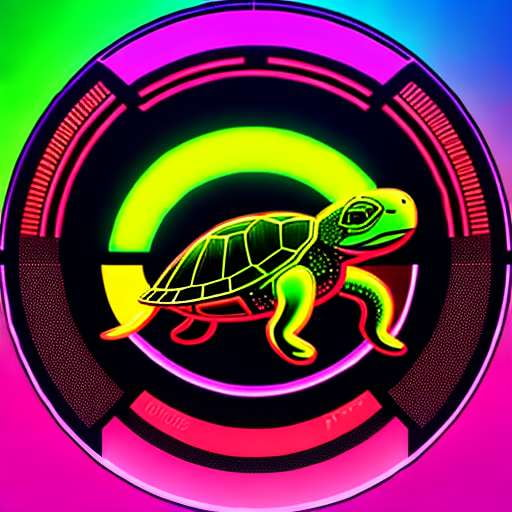 Neon Turtle Midjourney Prompt: Create Your Own Radiant Reef Art - Socialdraft