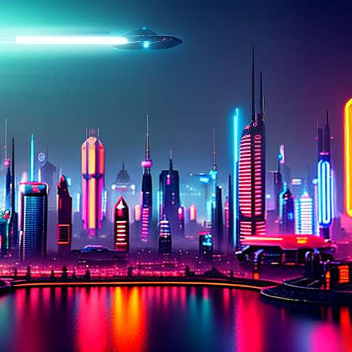 Futuristic Cityscape Midjourney Prompts - Customizable AI Images for Your Creative Projects. - Socialdraft