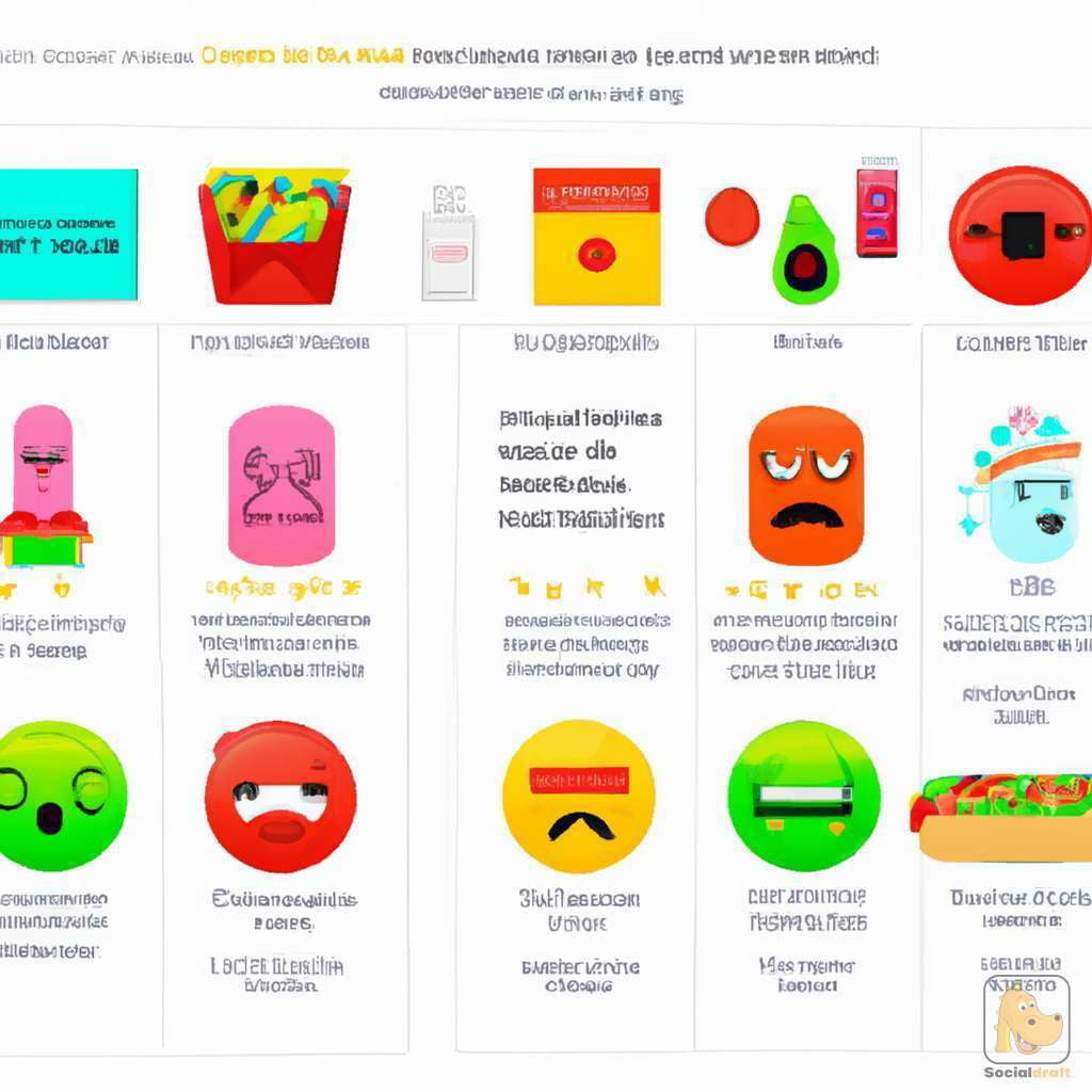 Food Emojis - Socialdraft