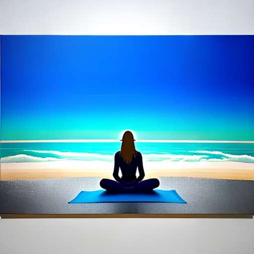 Beach Yoga Midjourney: Urdhva Mukha Svanasana Pose - Socialdraft