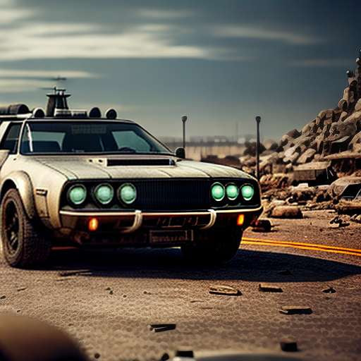 Post-Apocalyptic Hover Car Prompts for Midjourney Imagery - Socialdraft