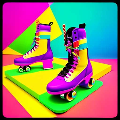 Roller Skating Earrings Midjourney Design: Customizable Text-to-Image Creation - Socialdraft