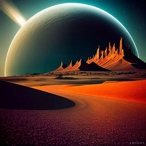 Alien Landscape Generator: Create Your Own Extraterrestrial World with Midjourney Prompt - Socialdraft