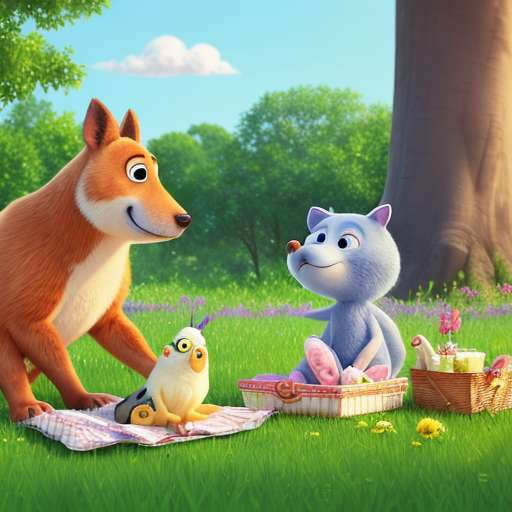 Midjourney Animal Animation Characters inspired by Pixar - Socialdraft