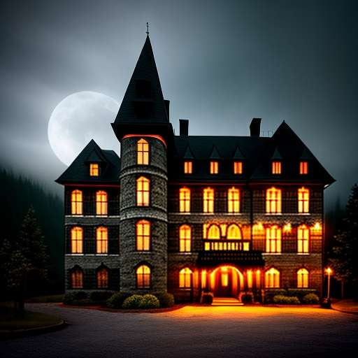 Transylvanian Inn Midjourney Prompt: Create Your Own Haunted Castle Scene - Socialdraft
