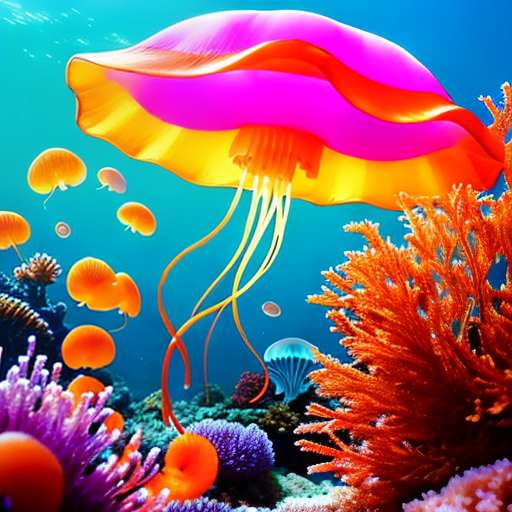 Joyful Jellyfish Midjourney Prompt - Create Your Own Unique Jellyfish Art - Socialdraft